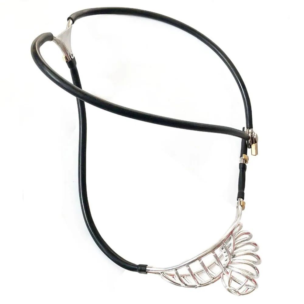 Stainless-Steel-Male-Chastity-Belt-Devices-Pants-Metal-Penis-Ring-Cock-Cages-Slave-Sex-Toys-For