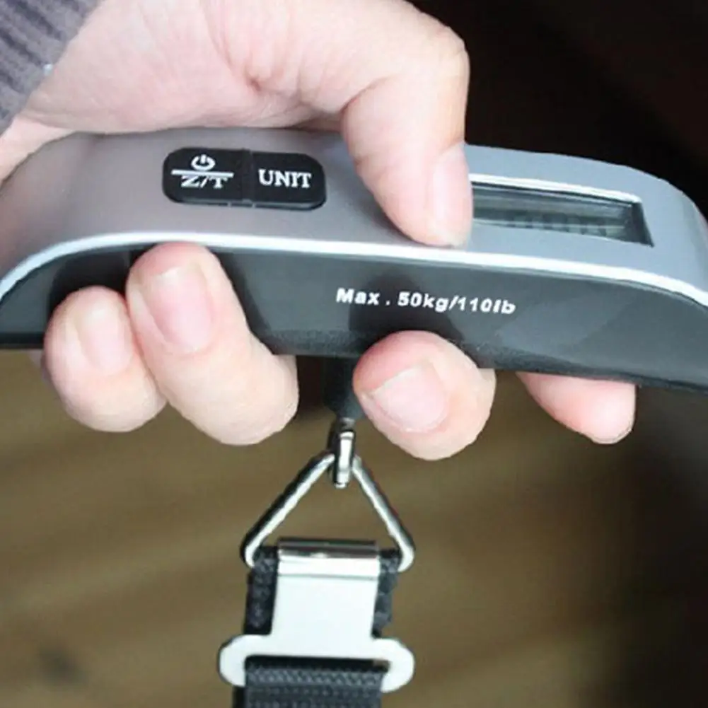 

50kg 10g Electronic Portable Digital Luggage Weight Hanging Scale Travel