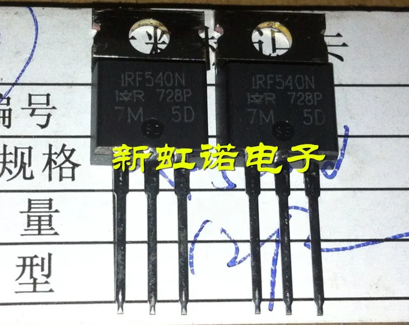 

5 шт./партия, новые оригинальные триодные фотообои IRF540N