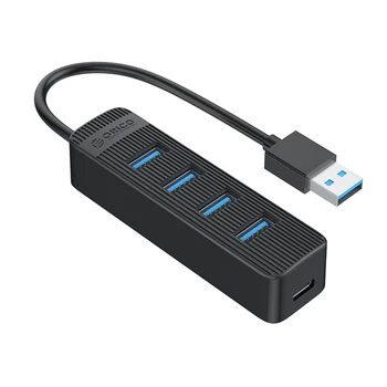 

ORICO TWU3-4A 4 Ports USB 3.0 HUB Splitter High Speed Multi-USB PC Extender Compatible with Window, MAC OS, Linux system for PC