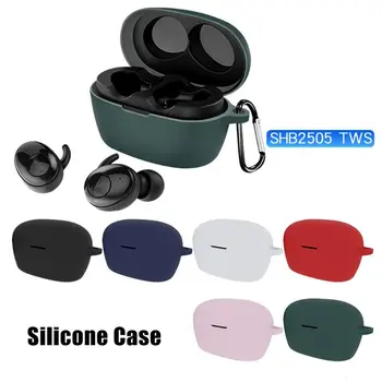 

Anti-scratch Protective Cover Silicone Case Protector for P-hilips SHB2505 Wireless Earbuds Earphones Charging Box Accessories