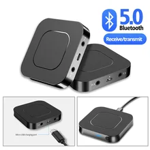 Aliexpress - New Bluetooth 5.0 Transmitter And Receiver 3.5mm AUX USB Audio Music Stereo Wireless Adapter For Car TV PC Speaker
