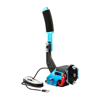 

New Logitech Brake System 14 Bit Hall Sensor Usb Handbrake Sim For Racing Games G25/27/29 T300 T500 Fanatec Osw Dirt Rally Blu