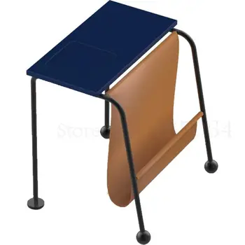 

Rocky Side Table / Leather Art Multifunctional Nordic Designer Bedside Table Sofa Side Table Coffee Table