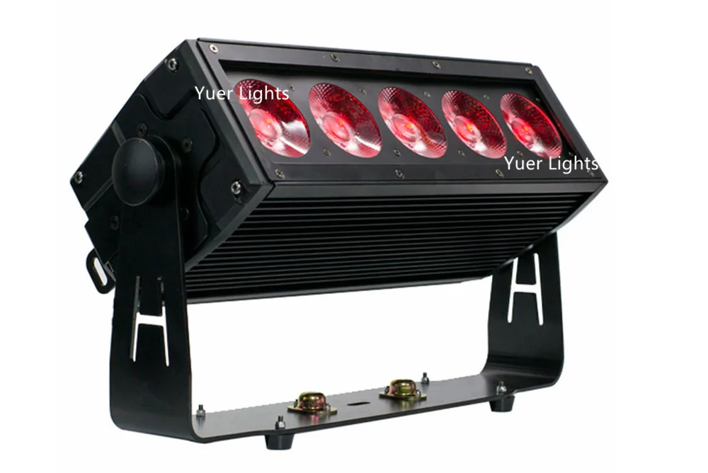 2XLot Disco Light 5X20W RGB 3IN1 LED Wall Wash Light 5/8 Channels IP55 Control Dj LED Bar Wash Stage Light Music Dj Light Disco