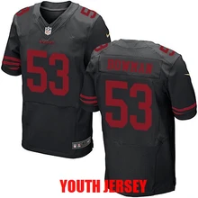 Stitiched San Francisco s Colin Kaepernick Патрик Уиллис Джо Монтана Jerry Rice NaVorro Bowman для молодых детей Джерси