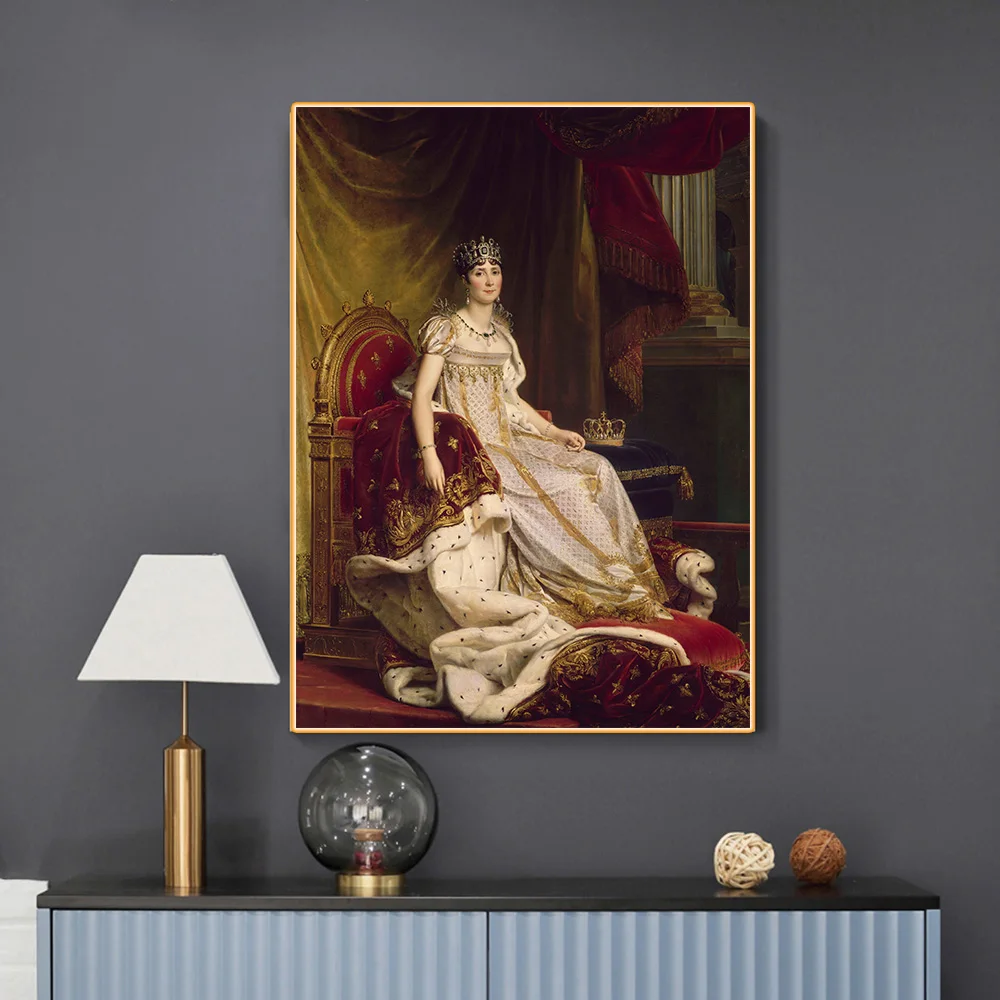 Citon Francois Gerard josjoséphine de Beauharnais Canvas холст искусство Масляная живопись