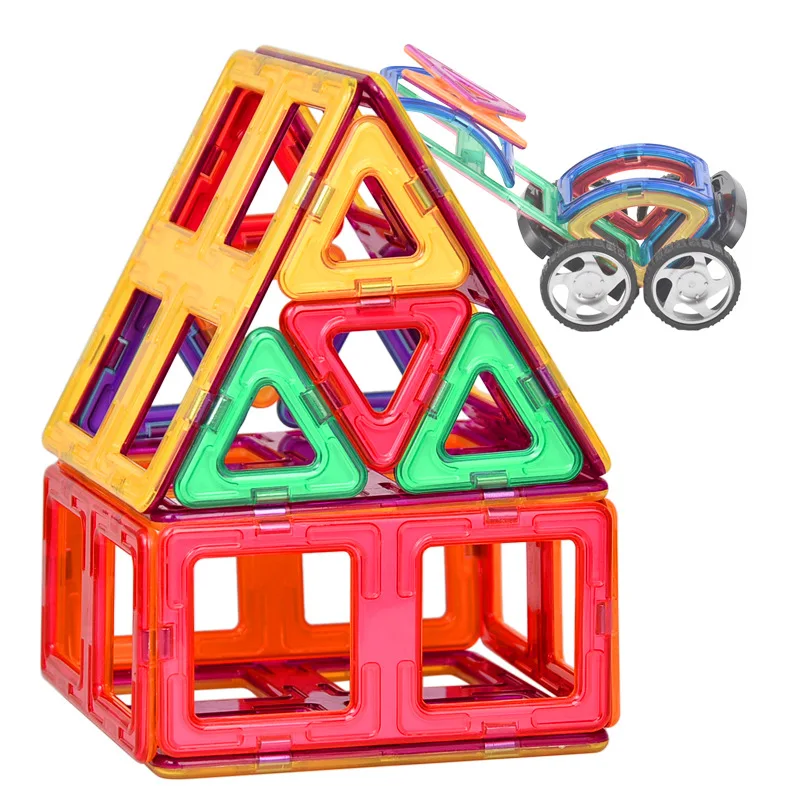 

Educational Hot Sales Toy Magnet Building Blocks Magnetic Sheet DIY PCs CHILDREN'S Toy Early Education Benefit Jigsaw Puzzle