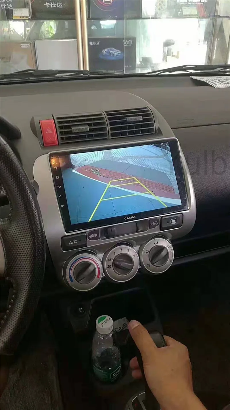 Clearance Yulbro quad core android car dvd player for Honda Fit/Everus 2004 2005 2006 2007 car multimedia radio bluetooth gps navigation 1