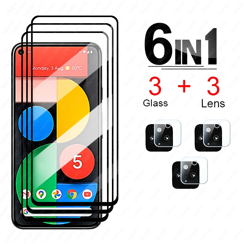 Glass on For Google Pixel 4A Screen Protector For Pixel 4A