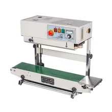 SHENLIN мешок запайки FR770 алюминиевый пакет из крафт-бумаги герметик автоматическое устройство для запечатывания тары 6-12 мм ширина 0-12 м/мин мешок еды