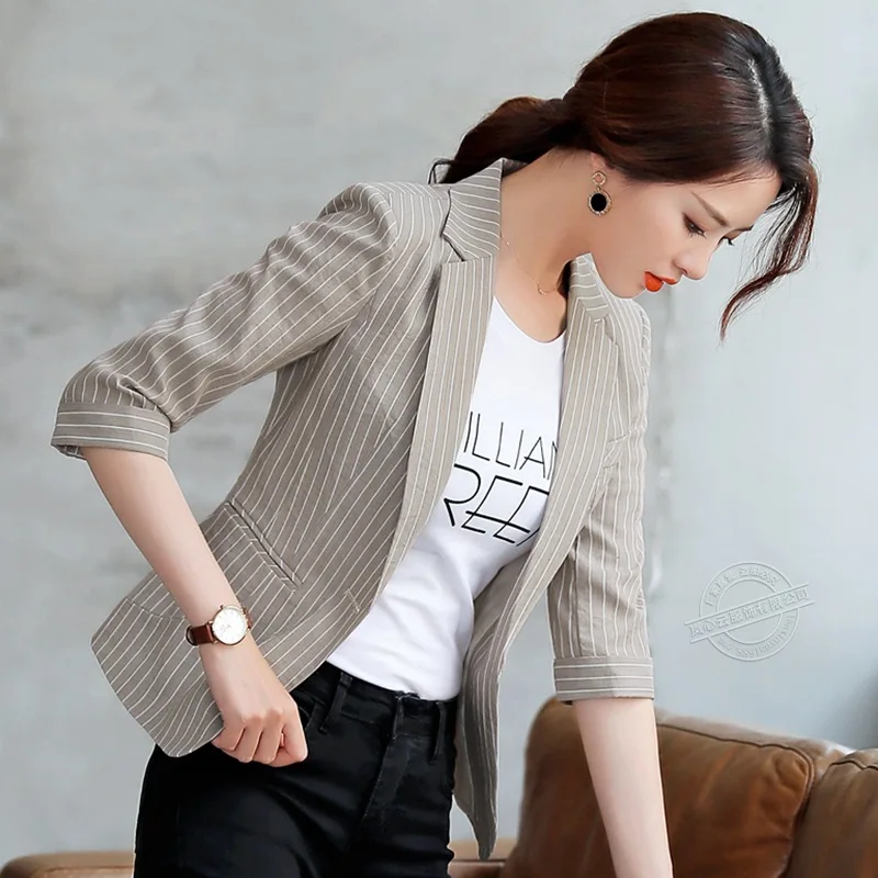 

Fashion WOMEN'S Suit New Style Elegant Korean-style Small Suit Commuting Business White Collar Work Clothes Two-Piece Set Leggin