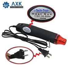 110 В DIY с помощью теплового пистолета Электрический Электроинструмент Горячий воздух 300 Вт Температурный пистолет с опорным сиденьем термоусадочная пластиковая LT-3