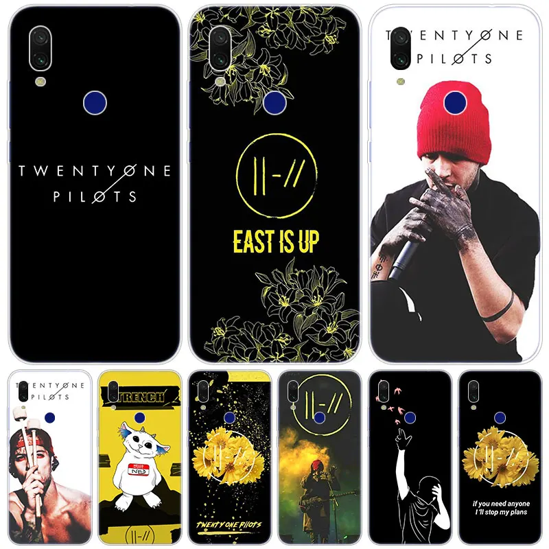 Силиконовый чехол Twenty One Pilots для Xiaomi Redmi K20 5X 6X Play A1 A2 8 Lite 7A 6A S2 Y2 Y3 Note 4X 5 6 7 Pro F1 мягкий