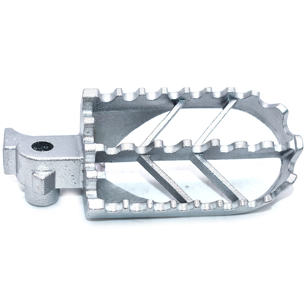Motorcycle Footrests Motorcycle Accessories Stainless Steel Motorcycle Footpegs Foot Pegs Rest For Pit Dirt Motor Bike Pitster Pro XR50 CRF50 CRF70 SSR Thumpstar Motocross