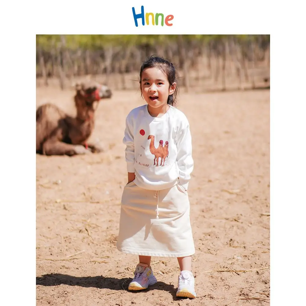 

Hnne 2020 Autumn New Cartoon Camel Print Hoodies Children Quality Kids Sweatshirts Boys Girl Tops Jogger Pullovers HJ151178