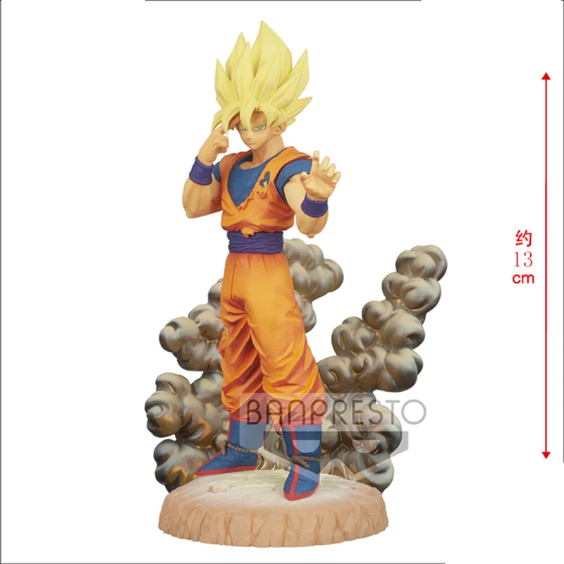 Оригинальные фигурки Banpresto DBZ History Box Vol.02 SSJ Goku Vegeta игрушки Аниме | Игрушки и хобби