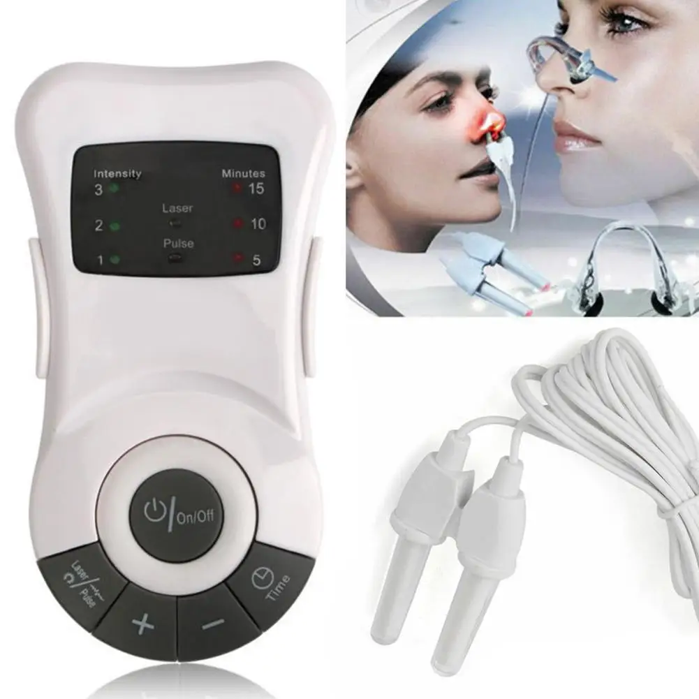 

Medium frequency laser pulse rhinitis rehabilitation treatment physiotherapy instrument Sleeping Aid Electric Snoring Relief