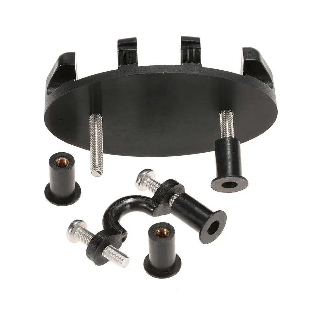 Pad Eye Anchor Trolley Kit for kayak DIY Kayak Anchor Trolley Cleat Kit Set With Well Nuts Stainless Steel Screws Rivets