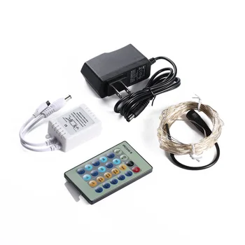 

OCDAY DC Copper 10m 100 LED Lamp Beads Waterproof IP65 Energy Saving Light String for Christmas Party Home Decoration