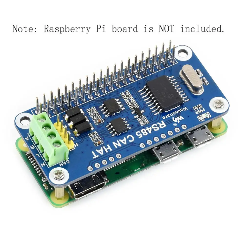 3.3V MCP2515 RS485 통신 CAN 버스 모듈 HAT 확장 보드 (Raspberry Pi 3 3B Plus 4 4B ...