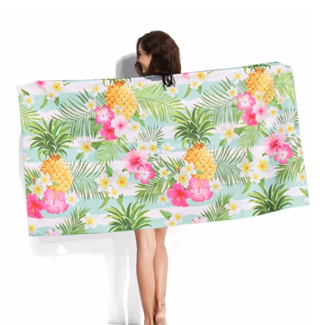 50PCS wholesale Microfiber Beach Towel Gym Sport Swimming Pool Women Big Yoga Mat Fashion Summer Surf Robe Blanket |
