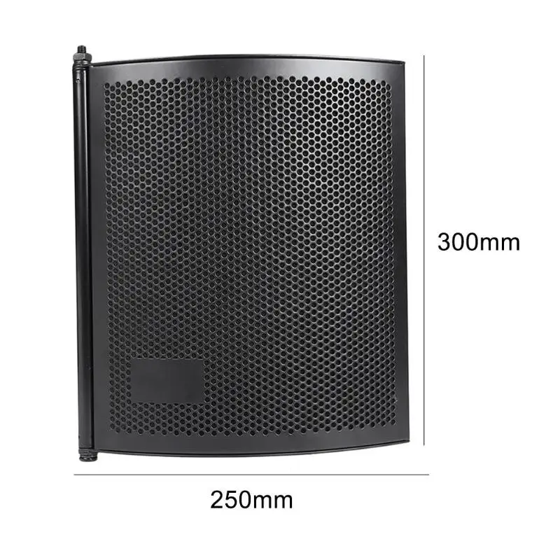 

Foldable Microphone Acoustic Isolation Shield Alloy Acoustic Foams Panel