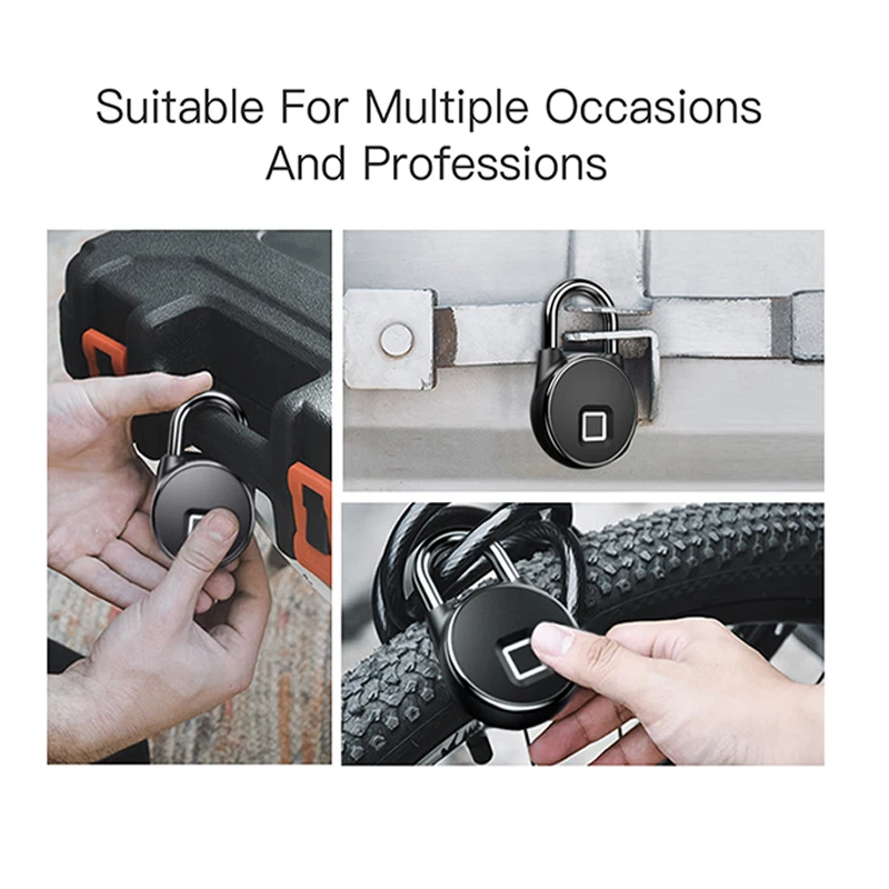 USB зарядка смарт-замок без ключа отпечатков пальцев биометрический Водонепроницаемый замок с отпечатком пальца безопасности сенсорный замок без ключа дверной шкафчик