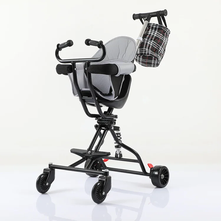 LazyChild Baby Stroller Lightweight Foldable Four-wheel Baby Stroller Walk Nice Gift
