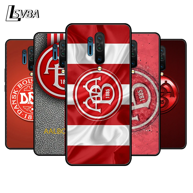 Мягкий ударопрочный чехол из ТПУ с Датским логотипом футбола для OnePlus Nord N100 N10 8T 8 7T