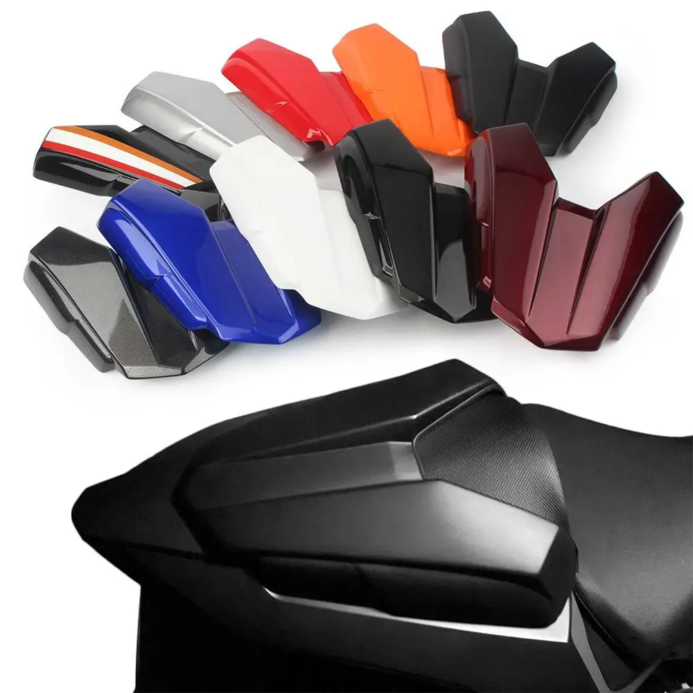 Motorcycle Rear Pillion Passenger Cowl ABS Seat Back Cover For Honda