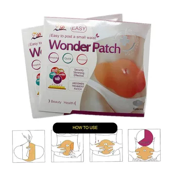 

30 Pcs Belly Wonder Slimming Patch Natural Ingredients Weight Loss Plaster Belly Fat Burner 28 Days Efficient Slimming Products