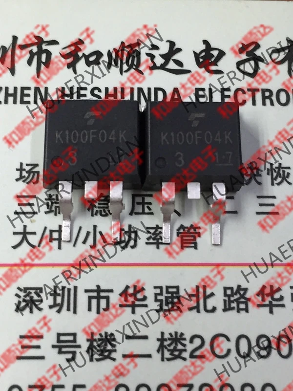10 шт./лот TK100F04K K100F04K-263 40V 100A на