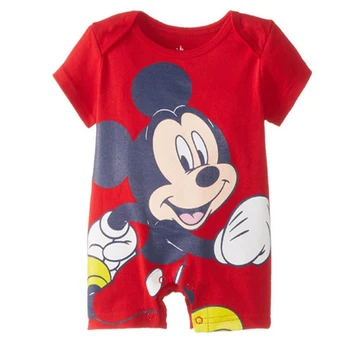 

Newborn Baby Girl Clothes Boys Mickey Rompers Bebes Minnie Clothing Toddle Jumpsuits Infant Outfits Clothing For Boys Girls