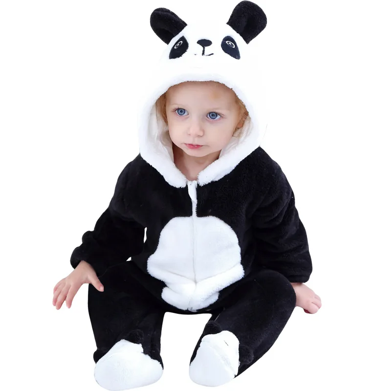 5086 panda Snorlax/комбинезон для малышей; Kigurumis; Одежда для новорожденных; одежда для маленьких девочек и мальчиков; Детский комбинезон; праздничный костюм для малышей - Цвет: 5086 panda