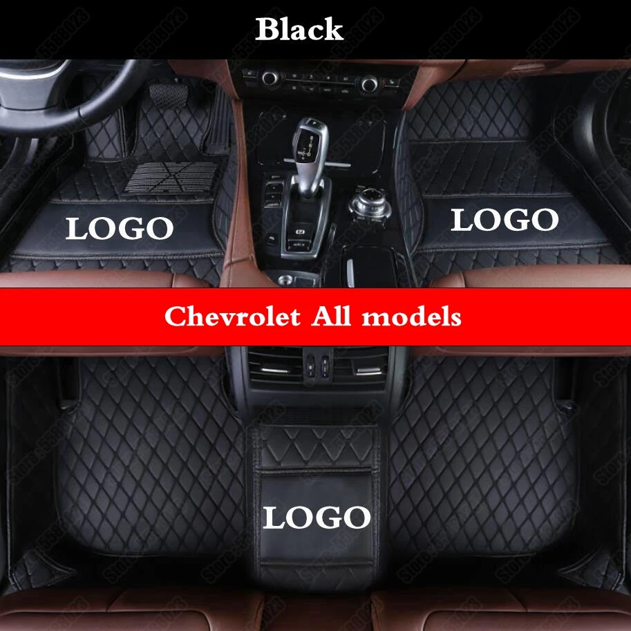 Custom Car Floor Mats For Chevrolet Camaro Cruze Equinox Malibu Trax