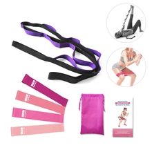 5 шт., набор резистивных лент с ромашками для йоги, набор оборудования для йоги, домашний набор для упражнений, гимнастики, фитнеса, Йога, Пилатес, растяжка