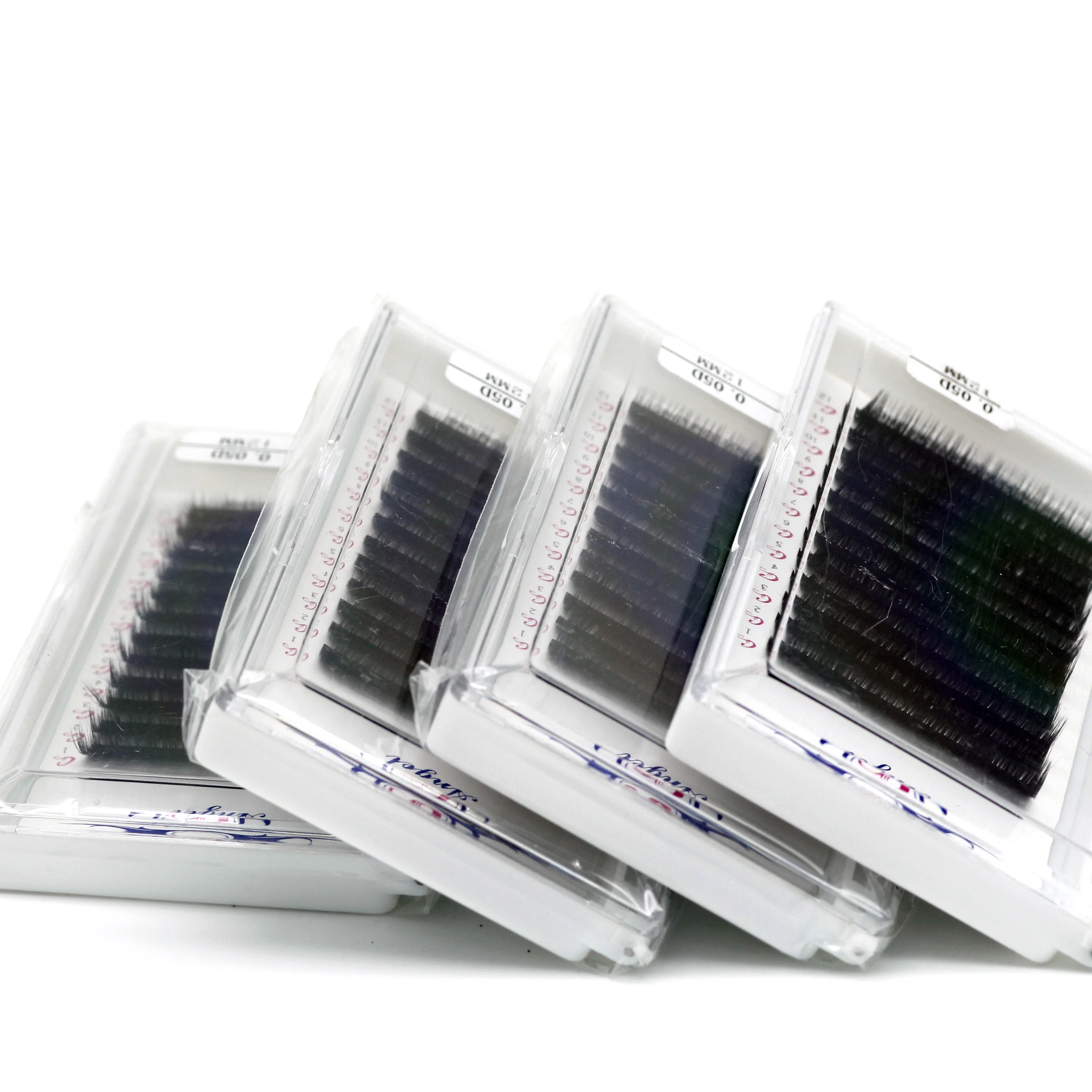 

AGUUD FREE SHIPPING 0.05Thickness C CURL Russian Volume Lashes Easy Fan Lash Extension Self-making Fans volume