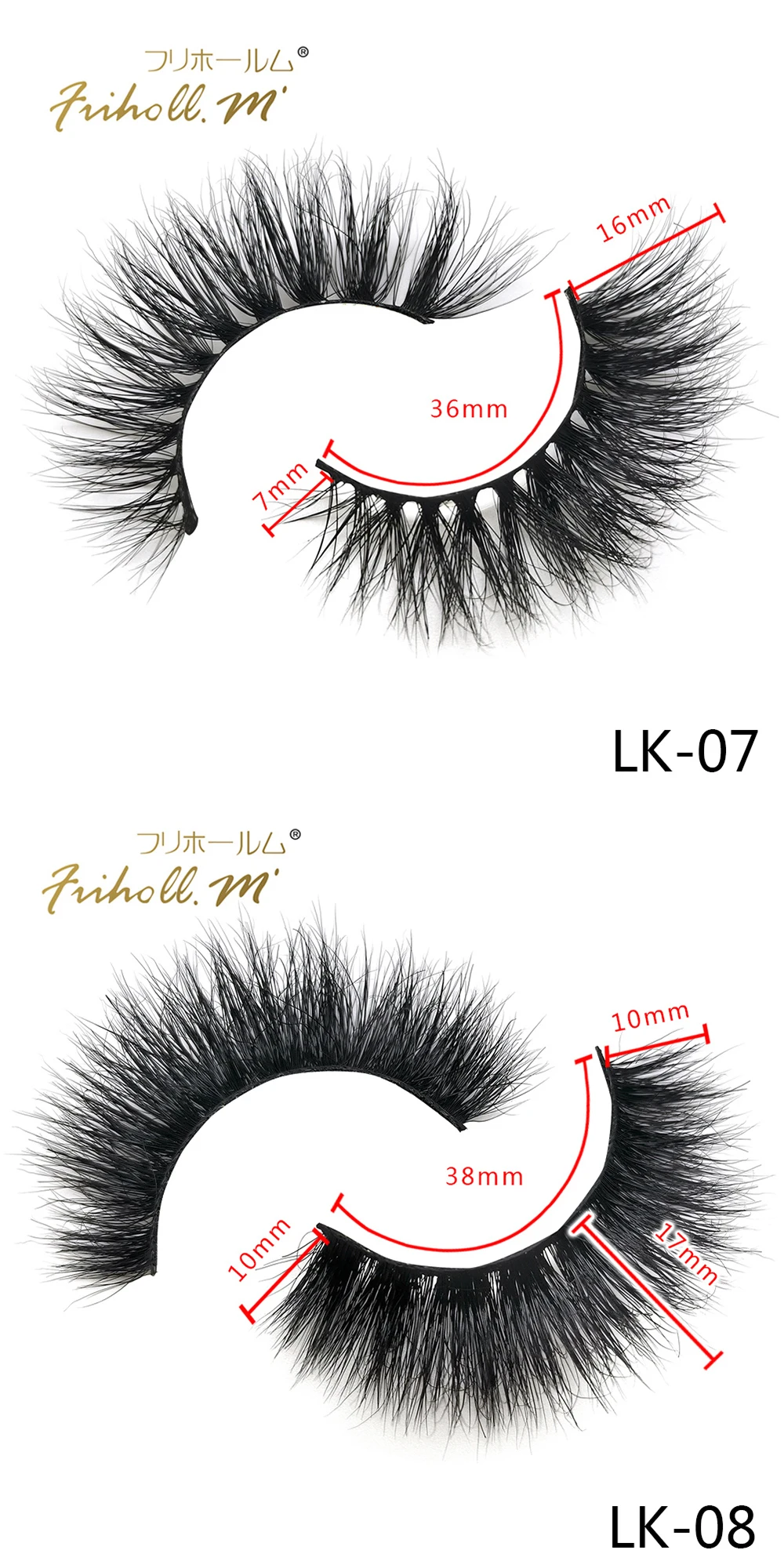 Friholl. m Lashes 8-25 мм, ресницы в Майями, 3d-5d, норковые накладные ресницы для макияжа,, ручная работа, индивидуальная упаковка