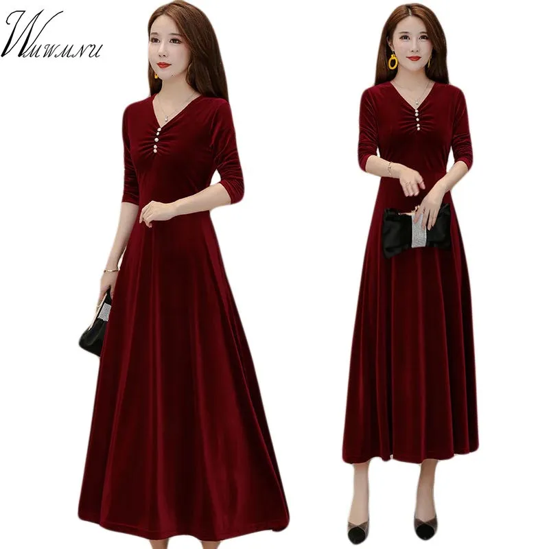 Мама элегантная облегающая юбка большого Размеры платье Для женщин 2019 осенью