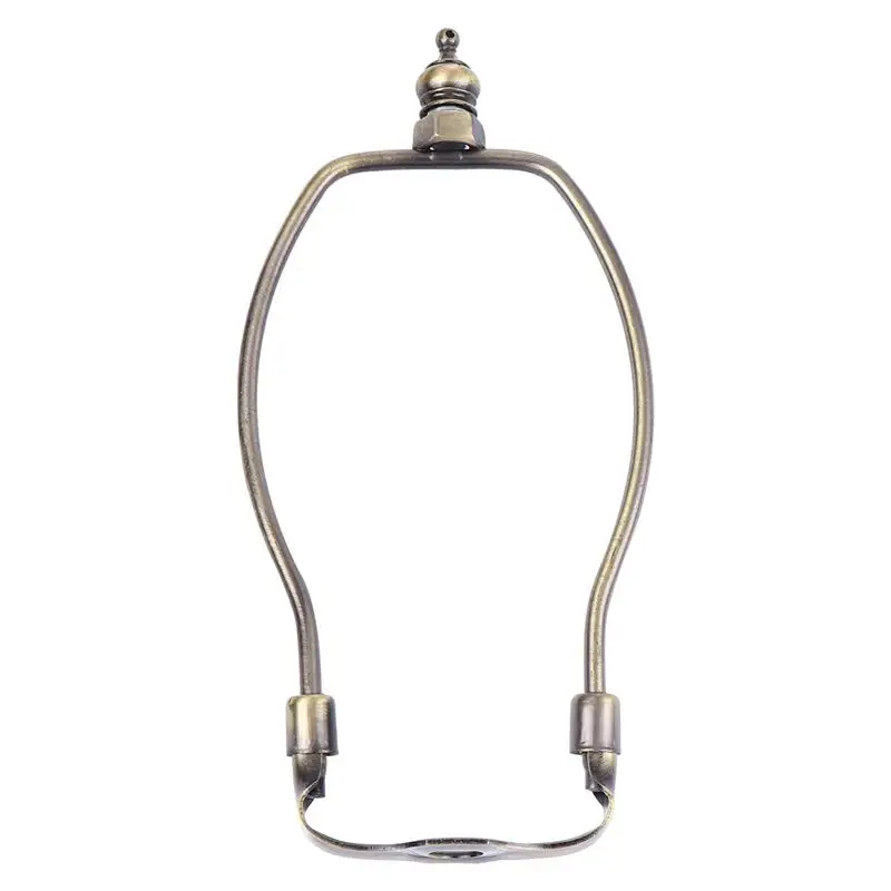 1Pc  Lampshades Alloy Plating Horn Frame Lampshade Bracket Lamp Lighting Lamp Horn Frame Lampshade Bracket (7.87 Inch Bronze)