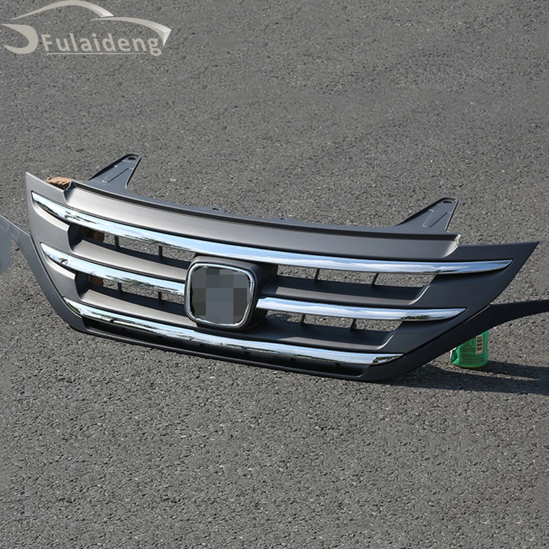 Для Honda CRV 2012- Автомобильный передний бампер ABS крышка сетка облицовочная решетка украшение автомобиля Стайлинг Аксессуары