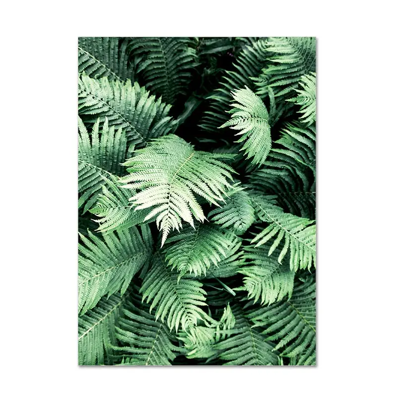 Green-Plant-Monstera-Fern-Canvas-Wall-Painting-Art-Poster-Nordic-Botanical-Print-Scandinavian-Picture-for-Living (6)