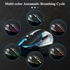 Gaming Mouse Rechargeable 2.4GWireless Bluetooth Mouse Mute Ergonomic Mouse for Computer Laptop LED Backlit Mice for IOS Android 6