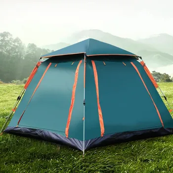 

PROMOTION Automatic Tent 3-4 Person Camping Tent,Easy Instant Setup Portable Backpacking for Sun Shelter,Travelling,Hiking&Camp