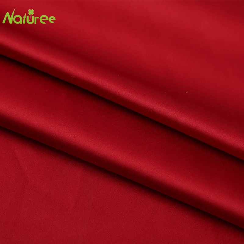 150 см* 1 м красный цвет шифон полиэстер ткань искусственный шелк мягкая льняная ткань для платья
