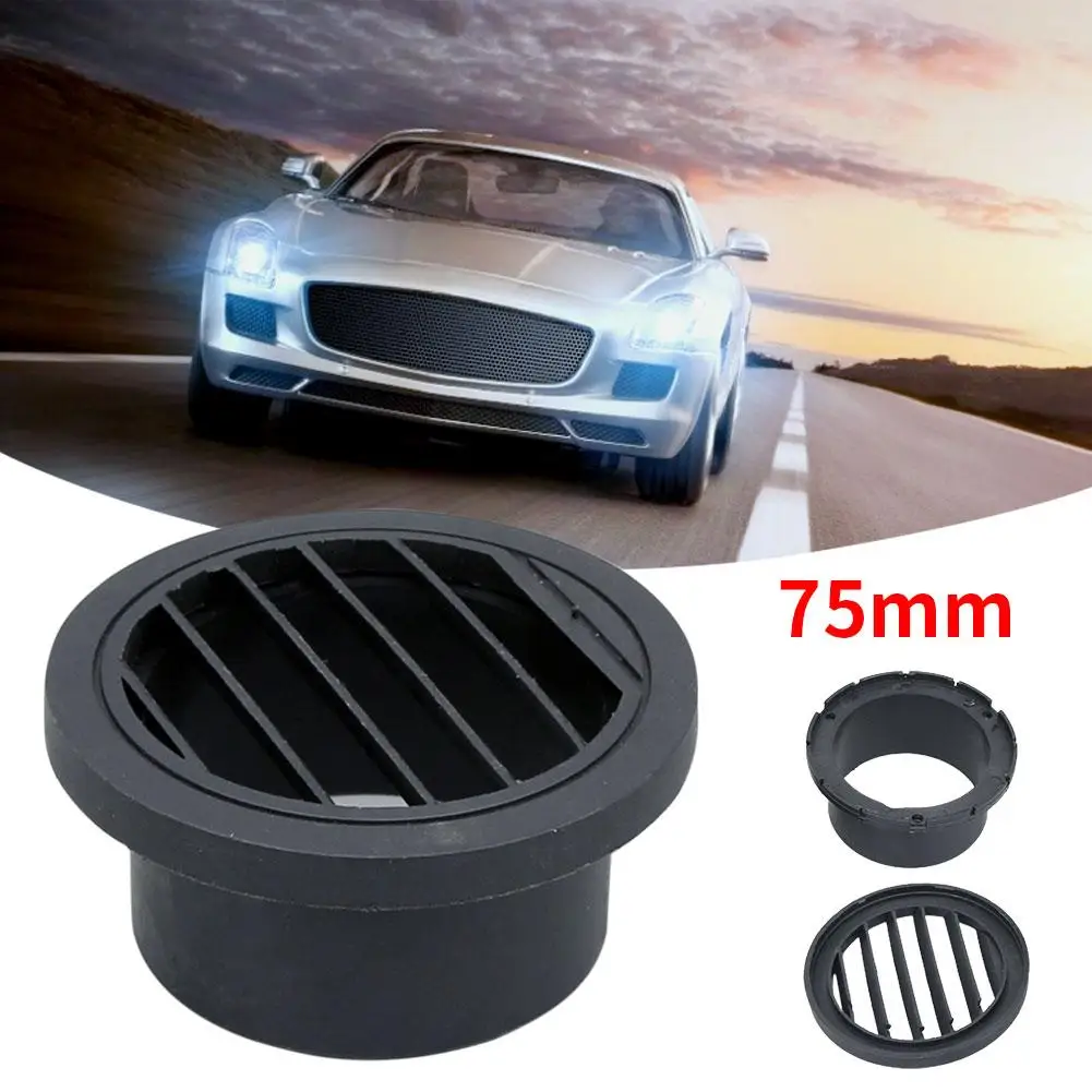 Auto Car Heater Ducting 75mm Warm Air Vent Outlet Air Heater Ducting