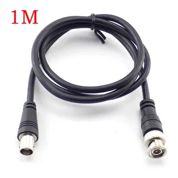 

1M BNC Female To Male Adapter Cable For CCTV Camera BNC Connector Extension wire Coaxial Line Camera Accessories J17