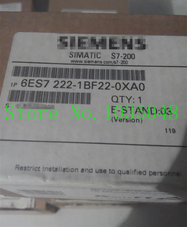 

1PC 6ES7 222-1BF22-0XA0 6ES7222-1BF22-0XA0 New and Original Priority use of DHL delivery