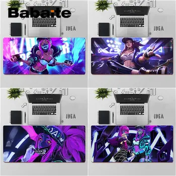 

Babaite Top Quality League of Legends KDA Akali DIY Design Pattern Game mousepad Free Shipping Large Mouse Pad Keyboards Mat
